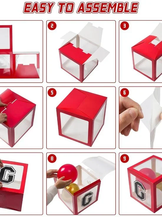 Graduation Decorations 2026 Graduation Party Decorations Set of 4 Boxes with 129 - Picture 5 of 6